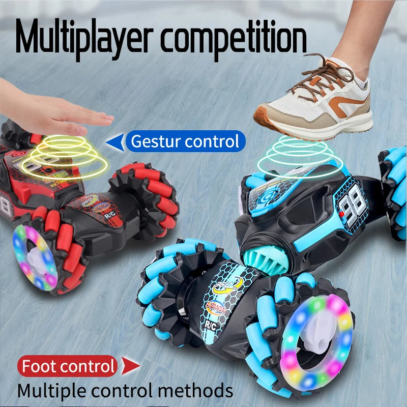 Gesture Sensing RC Stunt Car With Light & Music