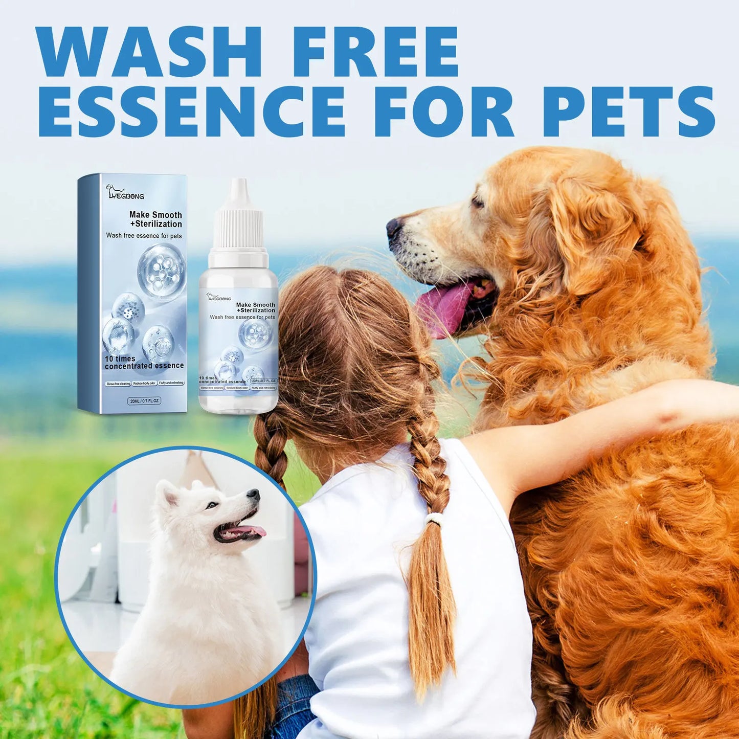 Pet Wash Free Essence Body Wash Hair Shampoo KleverPaw