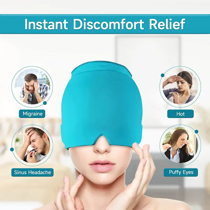 Cold Compress Migraine Relief Hat