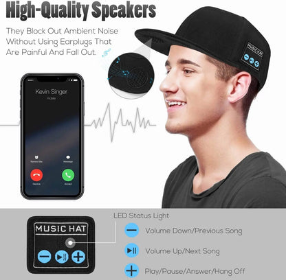 Bluetooth Speaker Hat for Outdoor Sports